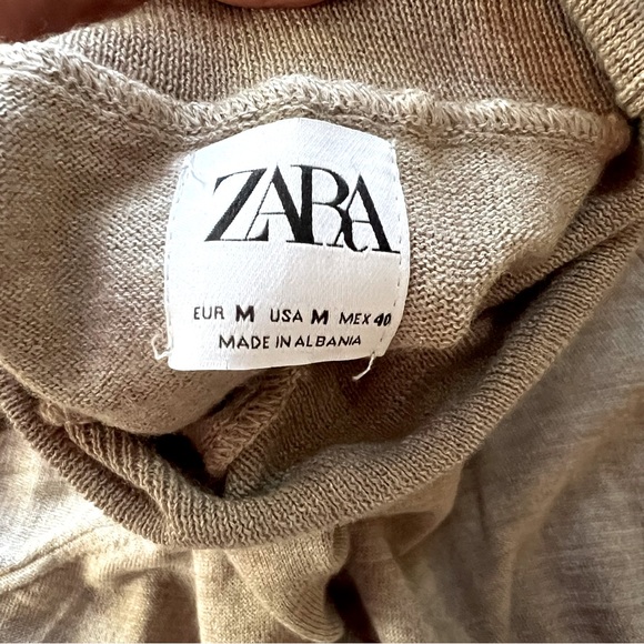 Beige Zara Knit Turtleneck - Picture 3 of 4